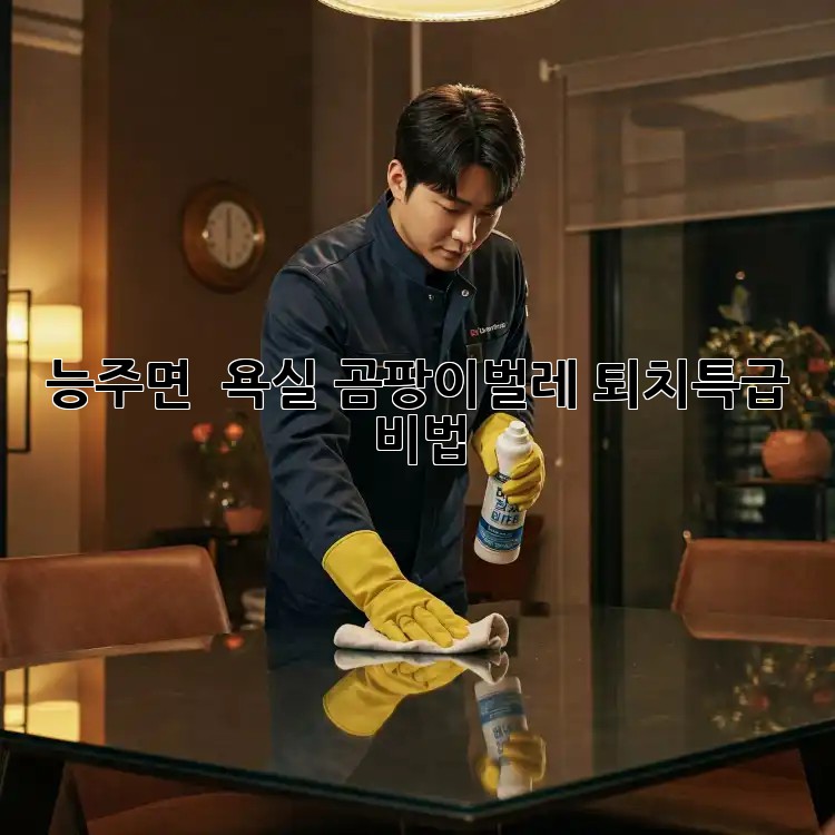 능주면 🏡 욕실 곰팡이&벌레 퇴치🧹특급 비법!