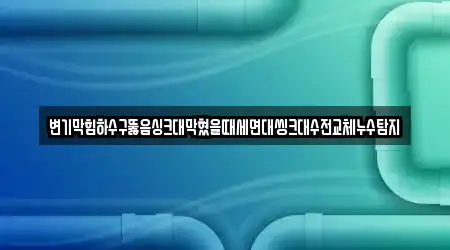 변기막힘,하수구막힘,싱크대막힘,누수,변기뚫음 12 경남 고성군 하이면 업체 지도