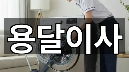 성남시 용달이사 필수 정보 4곳