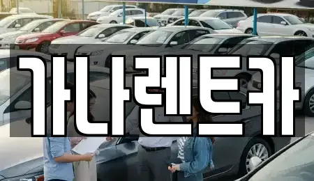 경기도 안성시 연지동 렌트카 전문 가나렌트카