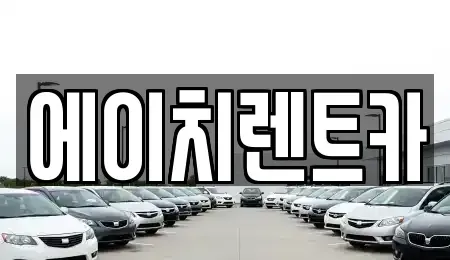 대구광역시 북구 사수동 렌트카 전문 에이치렌트카