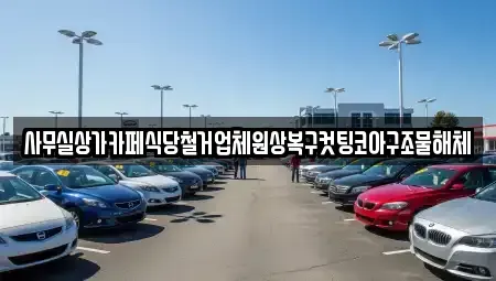 서울특별시 서대문구 대현동 중고차매입 전문 사무실상가카페식당철거업체원상복구컷팅코아구조물해체