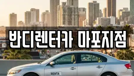 서울특별시 서대문구 창천동 단기렌트카 전문 반디렌터카 마포지점