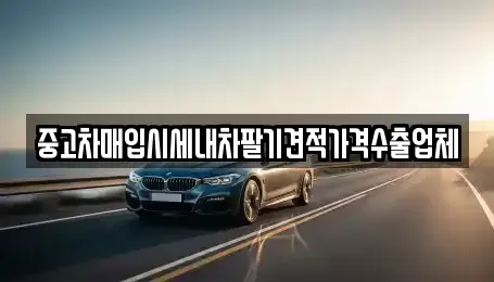 인천 남동구 고잔동 중고차매입 전문 중고차매입시세내차팔기견적가격수출업체